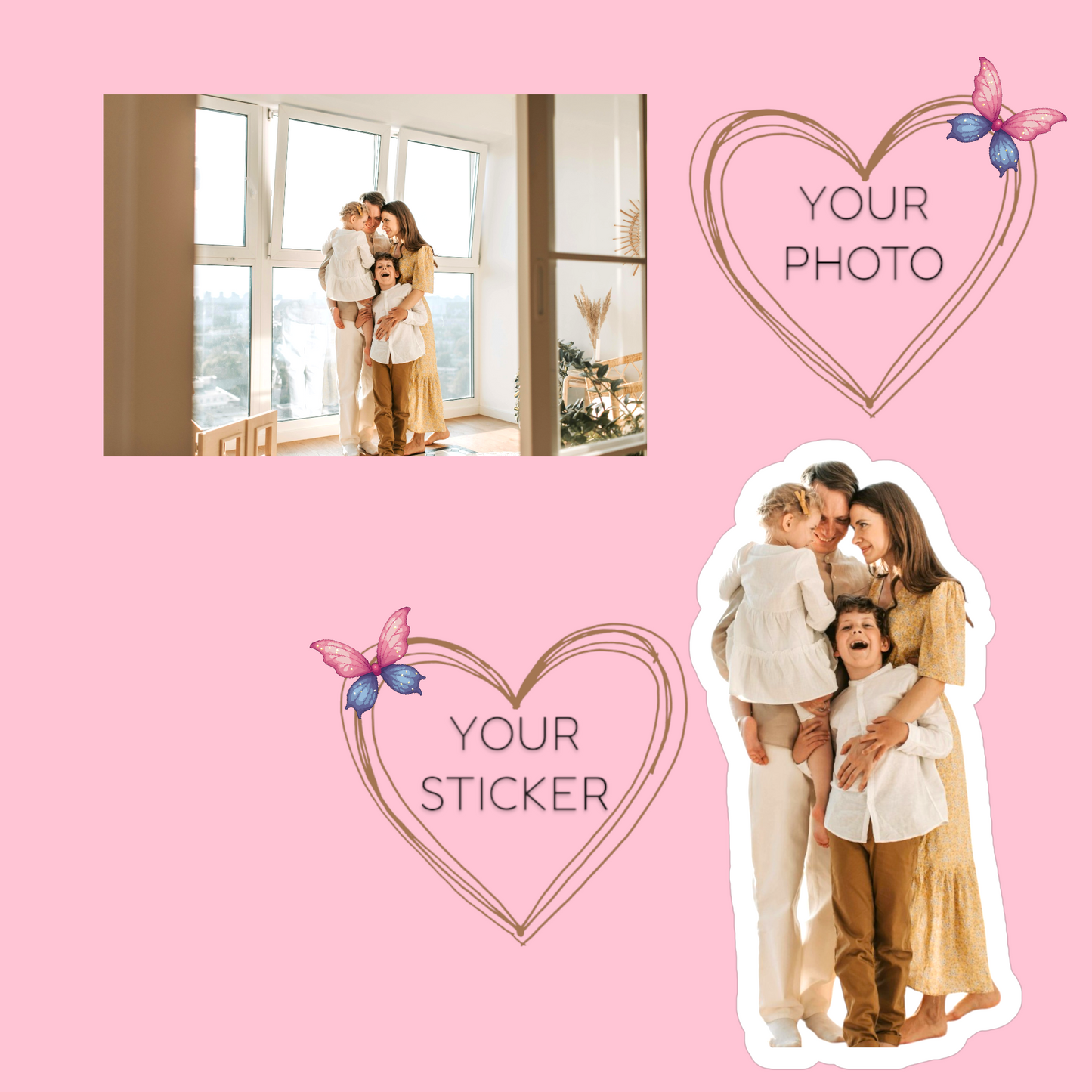 Customized Sticker - Make a sticker out of anything!