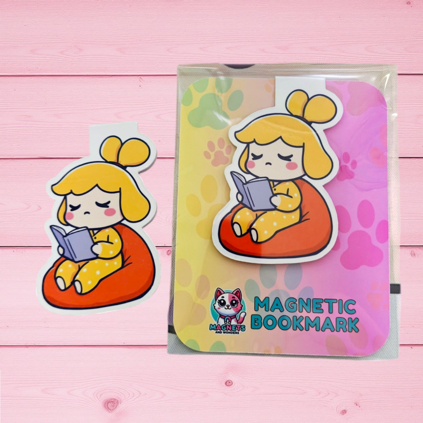 Isabelle Animal Crossing Magnetic Bookmark