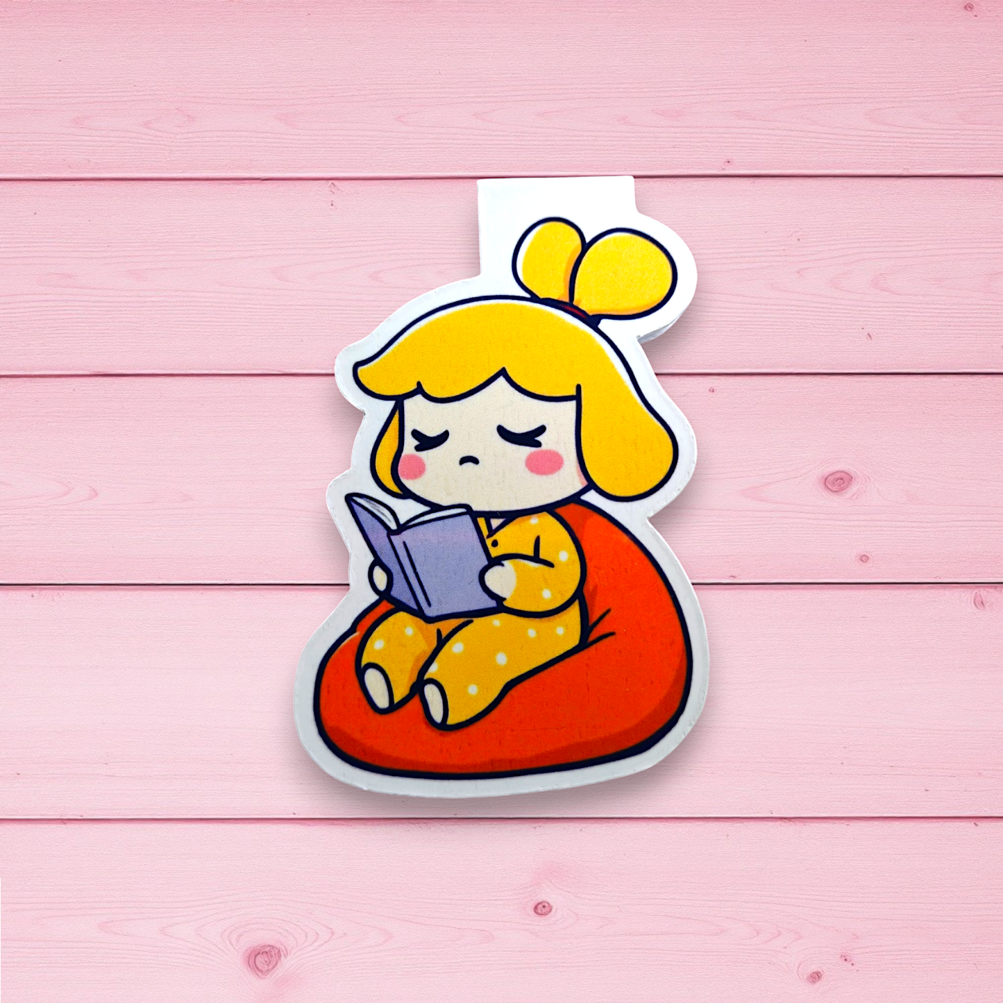 Isabelle Animal Crossing Magnetic Bookmark